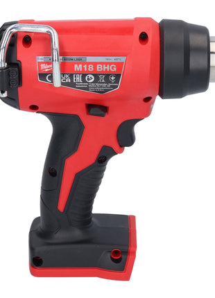 Milwaukee M18 BHG-402 Décapeur thermique sans fil 470 °C 18V + 2x Batteries 4,0Ah + Chargeur