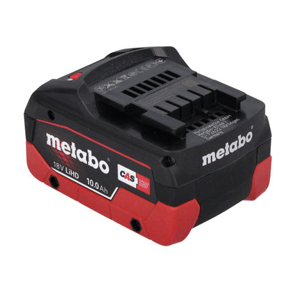 Metabo Set de batteries 18V : 2x Batteries 10,0Ah LIHD + Chargeur double ASC 145 DUO - Système CAS