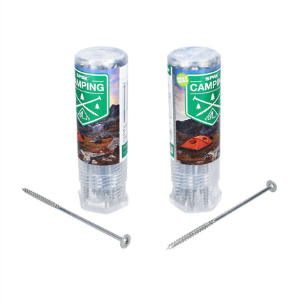 SPAX 2x Set de vis pour tente 6 x 160mm et 8 x 220mm WIROX (2x 4000009100019)
