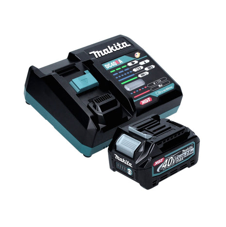 Makita Power Source Kit 40 V max. mit BL 4025 Akku 2,5 Ah XGT ( 191B36-3 ) + DC 40 RA Schnell Ladegerät XGT LXT ( 191E07-8 )