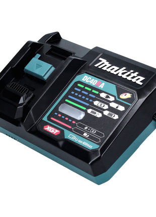 Makita Power Source Kit 40 V max. mit 4x BL 4025 Akku 2,5 Ah XGT ( 4x 191B36-3 ) + DC 40 RA Schnell Ladegerät XGT LXT ( 191E07-8 )