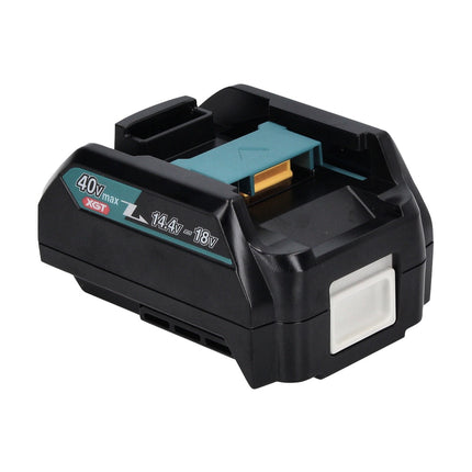 Makita Power Source Kit 40 V max. avec BL 4025 batterie 2.5 Ah ( 191B36-3 ) + DC 40 RA chargeur rapide ( 191E07-8 ) + ADP10 adaptateur de charge LXT sur XGT 14,4V 18V ( 191C10-7 )