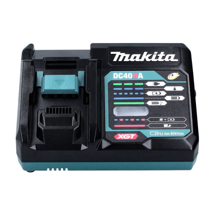 Makita Power Source Kit 40 V max. avec BL 4025 batterie 2.5 Ah ( 191B36-3 ) + DC 40 RA chargeur rapide ( 191E07-8 ) + ADP10 adaptateur de charge LXT sur XGT 14,4V 18V ( 191C10-7 )