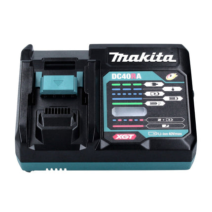 Makita Power Source Kit 40 V max. avec 4x BL 4025 batterie 2.5 Ah ( 4x 191B36-3 ) + DC 40 RA chargeur rapide ( 191E07-8 ) + ADP10 adaptateur de charge LXT sur XGT 14,4V 18V ( 191C10-7 )