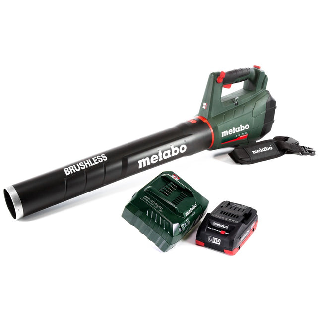Metabo LB 18 LTX BL Souffleur de feuilles sans fil 18 V brushless + 1x Batterie 4,0 Ah + Chargeur