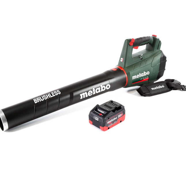 Metabo LB 18 LTX BL Souffleur de feuilles sans fil 18 V brushless + 1x Batterie 5,5 Ah - sans chargeur