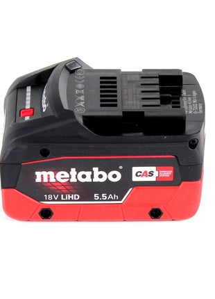 Soplador de hojas a batería Metabo LB 18 LTX BL 18 V sin escobillas + 1x batería 5,5 Ah - sin cargador