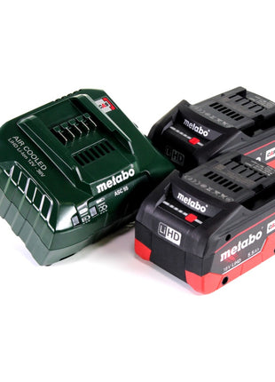 Metabo LB 18 LTX BL Souffleur de feuilles sans fil 18 V brushless + 2x Batteries 5,5 Ah + Chargeur