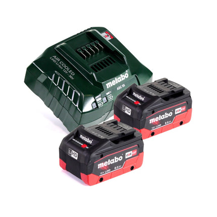Metabo LB 18 LTX BL Souffleur de feuilles sans fil 18 V brushless + 2x Batteries 8,0 Ah + Chargeur