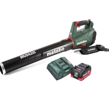 Metabo LB 18 LTX BL Souffleur de feuilles sans fil 18 V Brushless + 1x Batterie 10,0 Ah + Chargeur