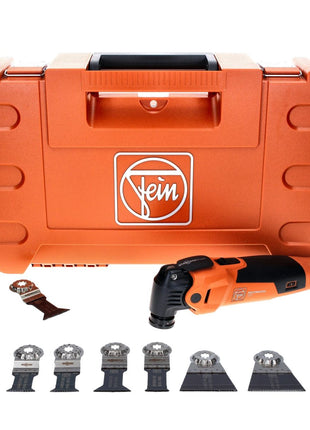 Oscillateur FEIN MultiMaster MM 500 PLUS 350 W Starlock Plus (72296762000) + jeu d'accessoires 6 pièces + coffret