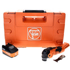 Fein MultiMaster AMM 300 Plus Machine oscillante sans fil 12 V Starlock Plus + 1x Batterie 6 Ah + Coffret - sans chargeur