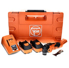 Fein MultiMaster AMM 300 Plus Machine oscillante sans fil 12 V Starlock Plus + 2x Batteries 6 Ah + Chargeur + Coffret