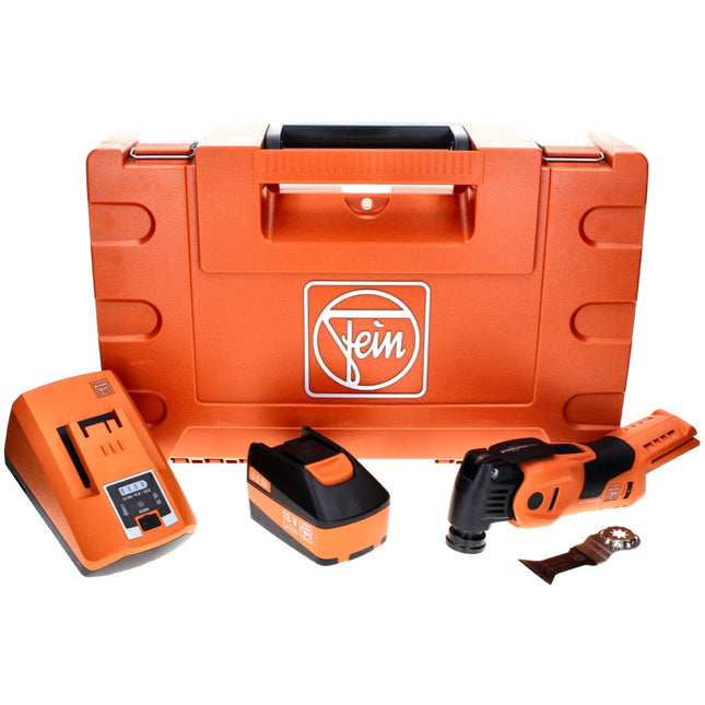 Fein MultiMaster AMM 700 MAX Machine oscillante sans fil, 18 V, Starlock Max, sans balai + 1x Batterie 6 Ah + Chargeur + Coffret