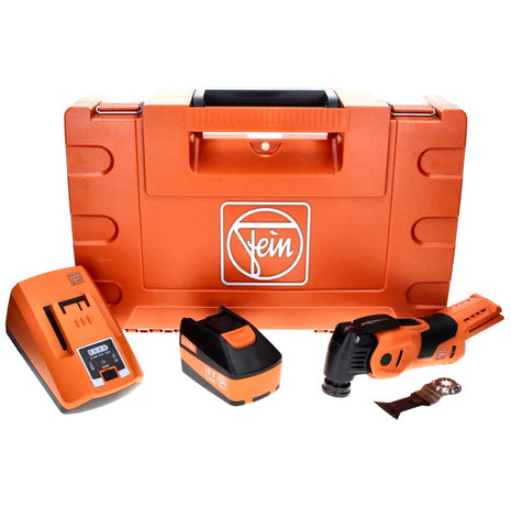 Fein MultiMaster AMM 700 MAX Machine oscillante sans fil, 18 V, Starlock Max, sans balai + 1x Batterie 6 Ah + Chargeur + Coffret