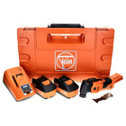 Fein MultiMaster AMM 700 MAX Machine oscillante sans fil, 18 V, Starlock Max, sans balai + 2x Batteries 6 Ah + Chargeur + Coffret
