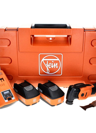 Fein MultiMaster AMM 700 MAX Machine oscillante sans fil, 18 V, Starlock Max, sans balai + 2x Batteries 5,2 Ah + Chargeur + Coffret