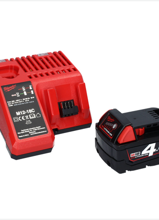 Martillo combinado a batería Milwaukee M18 CHPX-401 18 V 4.0 J SDS Plus Brushless + 1x batería 4.0 Ah + cargador