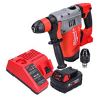 Milwaukee M18 CHPX-501C Perforateur sans fil 18 V 4.0 J SDS Plus brushless + 1x Batterie 5.0 Ah + Chargeur