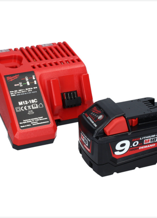 Milwaukee M18 CHPX-901C Perforateur sans fil 18 V 4.0 J SDS Plus brushless + 1x Batterie 9.0 Ah + Chargeur