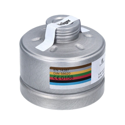 Dräger X-plore Rd40 2x A1B2E2K1 Hg CO NO-P3 RD Filtre de protection respiratoire (2x 6738801) EN148-1