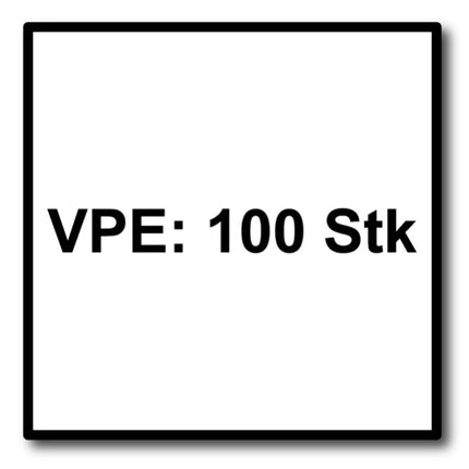 SPAX IN.FORCE Vis 8,0 x 400 mm, 100 pcs. Torx T-STAR Plus T40, Tête cylindrique, Filetage total, WIROX, CUT, Pointe de perçage (2x 1221010804005)