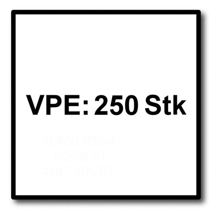 SPAX IN.FORCE vis 8,0 x 260mm Torx - T-STAR Plus T40 - Filetage complet - Tête cylindrique - WIROX -Pointe de perçage CUT 250 pcs. (5x 1221010802605)