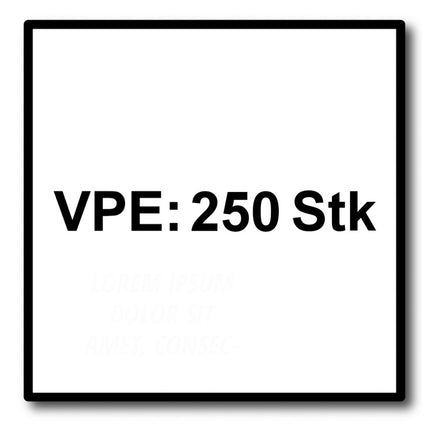 SPAX IN.FORCE Vis 8,0 x 240 mm, 250 pcs. Torx T-STAR Plus T40, Tête cylindrique, Filetage total, WIROX, CUT, Pointe de perçage (5x 1221010802405)