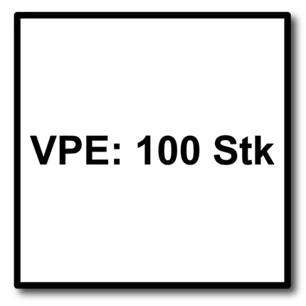 SPAX IN.FORCE vis 8,0 x 220mm - Torx T-STAR Plus T40 - Filetage complet - Tête cylindrique - WIROX - Pointe de perçage CUT 100 pcs. (2x 1221010802205)