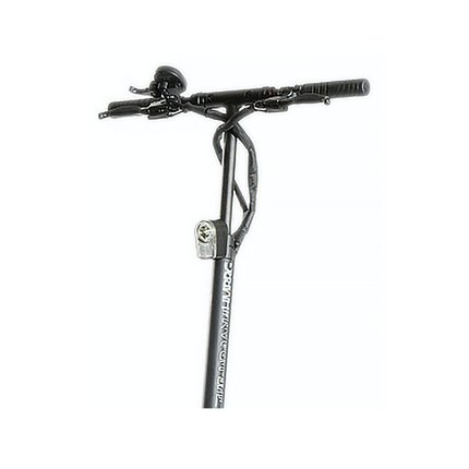 THE-URBAN #HMBRG V3 E-Scooter Trottinette électrique 350 watts - Moteur 20 km/h - Jusqu'à 30 km d'autonomie - 10 pouces - Noir - Homologuée pour la route avec ABE