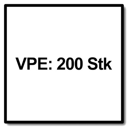 SPAX IN.FORCE Vis 6,0 x 200mm -  Filetage complet - Tête cylindrique - Torx T-STAR Plus T30 -  WIROX - Pointe de perçage4CUT -200 pcs. (2x 1211010602005)