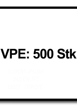 SPAX IN.FORCE Vis 6,0 x 200mm -  Filetage complet - Tête cylindrique - Torx T-STAR Plus T30 -  WIROX - Pointe de perçage 4CUT -500 pcs. (5x 1211010602005)