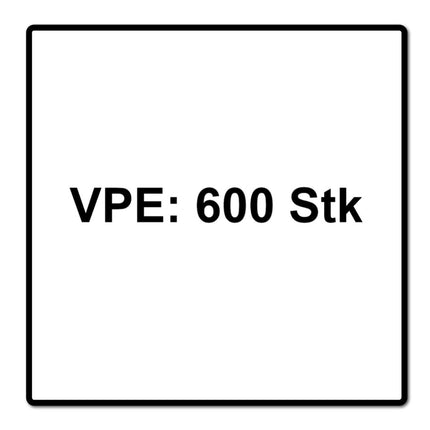 SPAX Vis à tête plate pour la fixation de panneaux arrière 3,0 x 20mm - Filetage total - T-STAR plus - T10 -  WIROX - 4Cut pour panneaux arrière sans lentille 600 pcs. (2x 0151010300203)