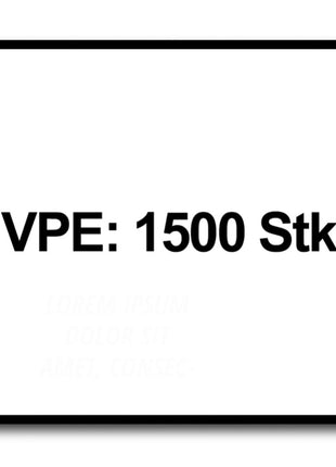 SPAX Vis à tête plate pour la fixation de panneaux arrière 3,0 x 20mm - Filetage total - T-STAR plus T10 -  WIROX - 4Cut - 1500 pcs.  (5x 0151010300203)