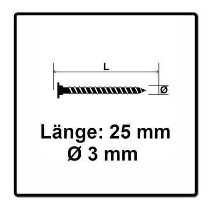 SPAX Vis à tête plate pour la fixation de panneaux arrière 3,0 x 25mm - Filetage total - T-STAR plus  - T10 - WIROX - 4Cut pour panneaux arrière sans lentille 600 pcs. (2x 0151010300253)