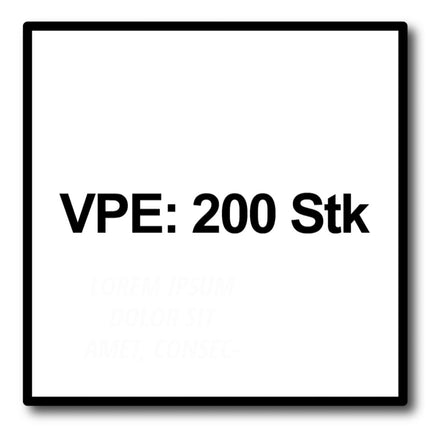 SPAX IN.FORCE Vis 6,0 x 180 mm Torx T-STAR Plus T30 tête cylindrique foret WIROX 4CUT - 200 pièces (2x 1211010601805)