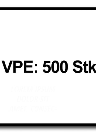 SPAX IN.FORCE Vis 6,0 x 100mm -  Filetage complet - Tête cylindrique - Torx T-STAR Plus T30 -  WIROX - Pointe de perçage 4CUT - 500 pcs. (5x 1211010601005)