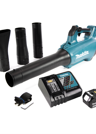 Makita DUB 184 RM1 Akku Gebläse 18 V Brushless + 1x Akku 4,0 Ah + Ladegerät