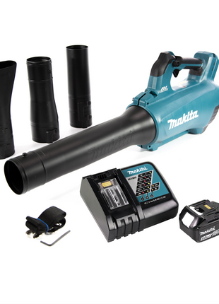 Makita DUB 184 RT1 Souffleur sans fil 18 V brushless + 1x Batterie 5,0 Ah + Chargeur