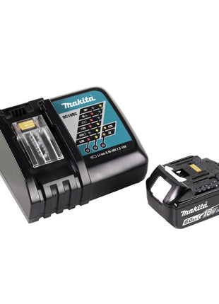 Soplador a batería Makita DUB 184 RG1 18 V sin escobillas + 1x batería 6,0 Ah + cargador