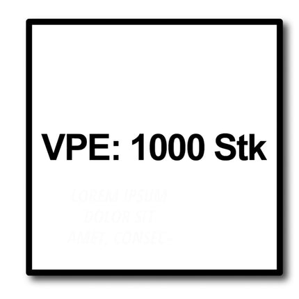 SPAX HI.FORCE Vis à tête disque 6,0 x 40mm - Filetage total -  Torx T-Star Plus T30 - Wirox - 4Cut - 1000 pcs. (5x 0251010600405)