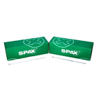 SPAX HI.FORCE Vis à tête disque 6,0 x 200mm - Filetage partiel -  Torx T-Star Plus T30 - Wirox - 4Cut - 100 pcs. (2x 0251010602005)