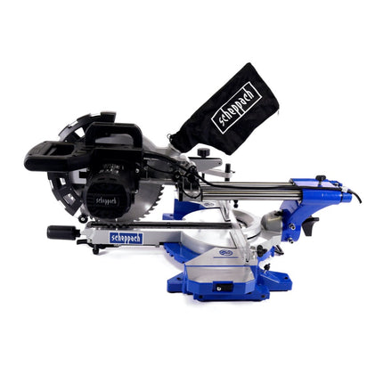 Scheppach HM254 Scie à onglet radiale 2000 L 255 mm + 1x Lame de scie 60Z HW + 1x Lame de scie 48Z HW ( 5901216901 )