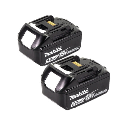 Makita DLM 432 T2 Tondeuse à gazon sans fil 36 V (2x 18 V) 43 cm brushless + 2x Batteries 5.0 Ah - sans chargeur