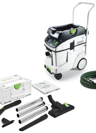 Aspirateur mobile Festool CTM 48 E CLEANTEC Dépoussiéreur 48l M (574992) + accessoires + Festool D 36 M RS Plus kit de nettoyage de rénovation 7 pièces (576840)