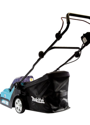 Cortacésped a batería Makita DLM 382 RF2 36 V (2x 18 V) 38 cm 40 l + 2x batería 3,0 Ah + cargador