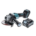 Makita GA 005 GD1 Meuleuse d'angle sans fil 40 V max. 125 mm Brushless XGT + 1x batterie 2,5 Ah - sans chargeur
