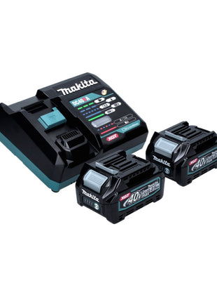 Makita GA 005 GD201 Akku Winkelschleifer 40 V max. 125 mm Brushless  XGT + 2x Akku 2,5 Ah + Ladegerät + Makpac