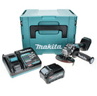 Meuleuse d'angle sur batterie Makita GA 005 GM101 40 V max. 125 mm sans balais XGT + 1x batterie 4,0 Ah + chargeur + Makpac