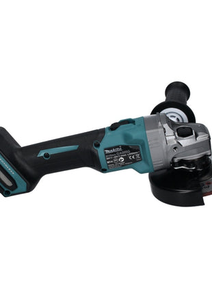 Makita GA 005 GM201 Akku Winkelschleifer 40 V max. 125 mm Brushless  XGT + 2x Akku 4,0 Ah + Ladegerät + Makpac